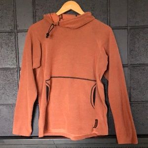 Rust Melanzana MicroGrid Hoodie